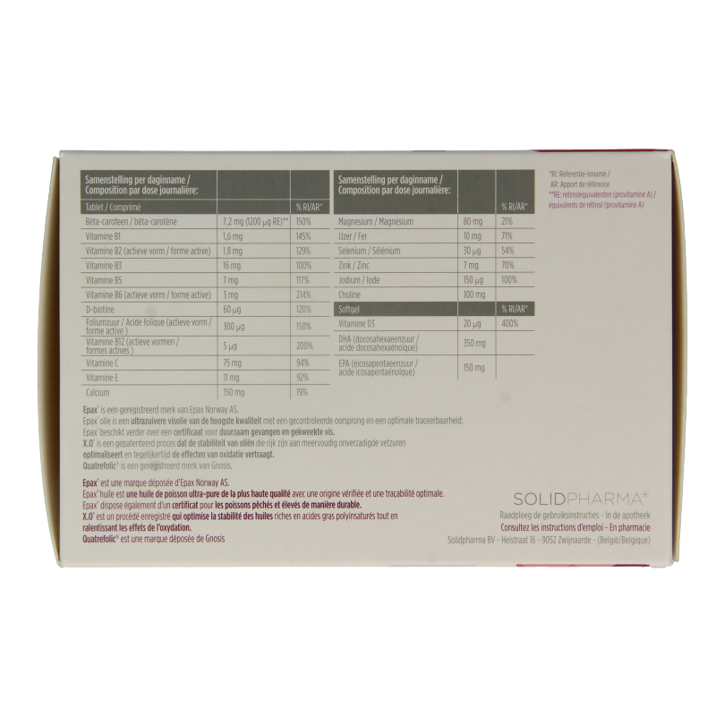 Pure Post pregnalia 30 tabletten & 30 softgels - Afbeelding 5