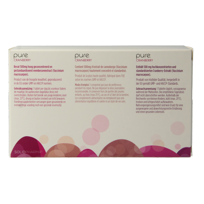 Pure Cranberry 500mg - Afbeelding 3