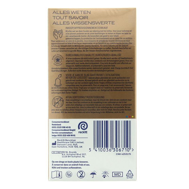 Durex Nude XL condooms - Afbeelding 3