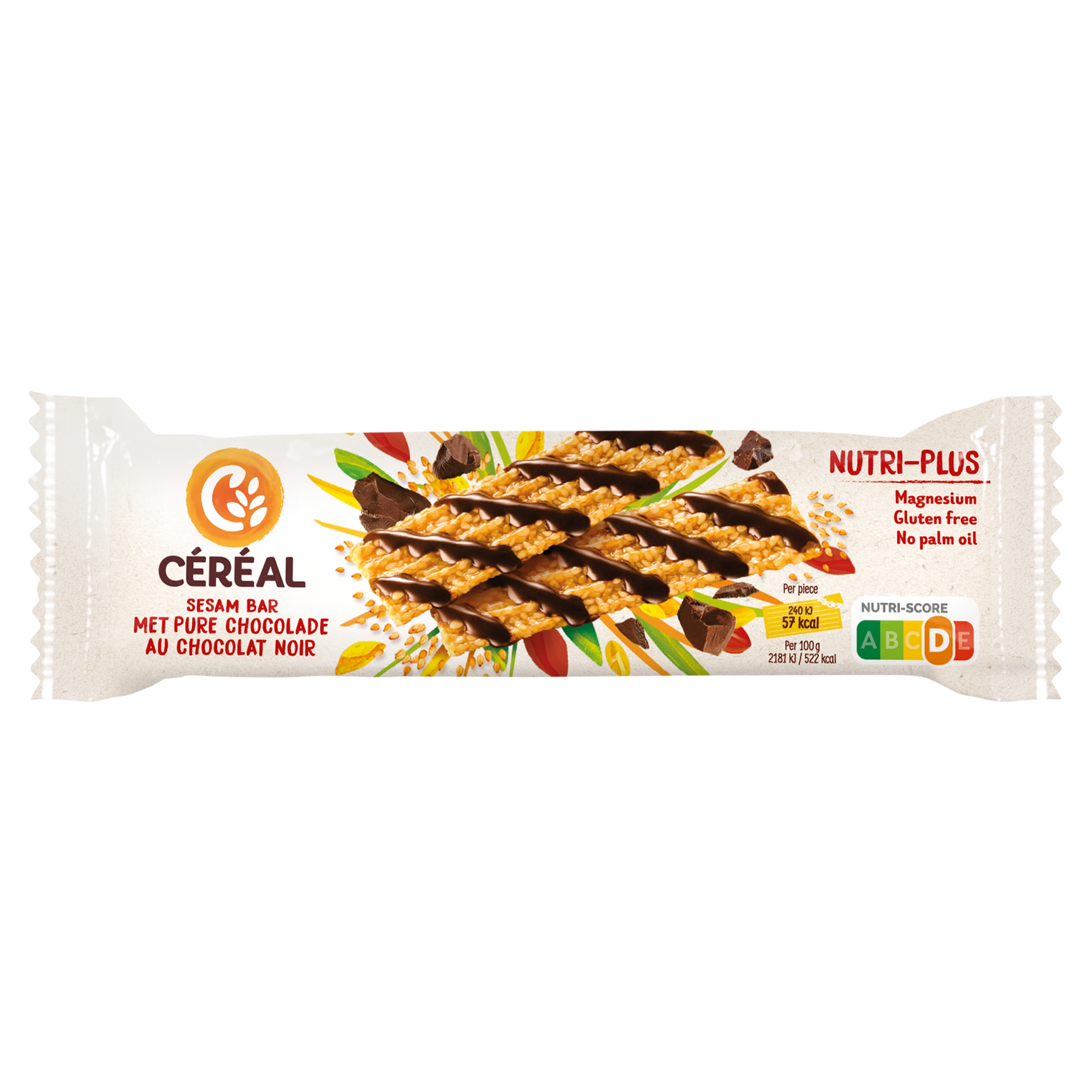 Cereal Sesambar chocolade