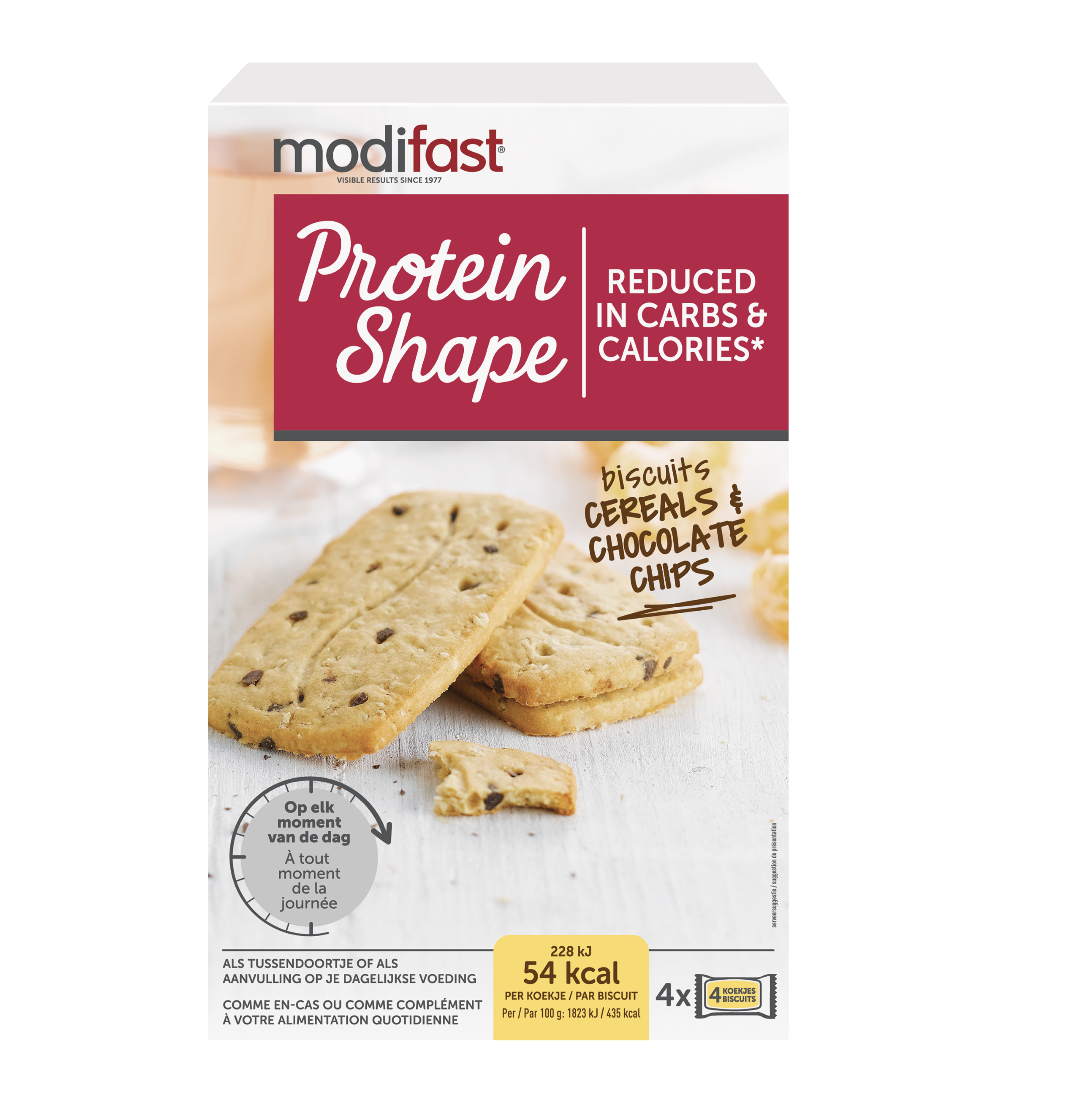 Modifast Proteine shape biscuits cereals & chocolate chips
