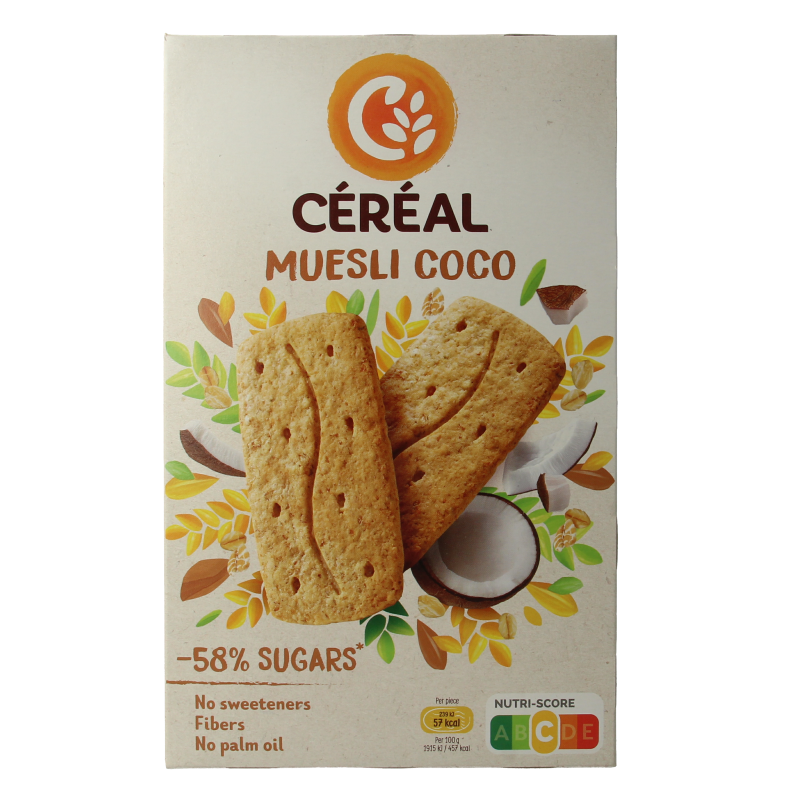 Cereal Koekjes muesli/cocos