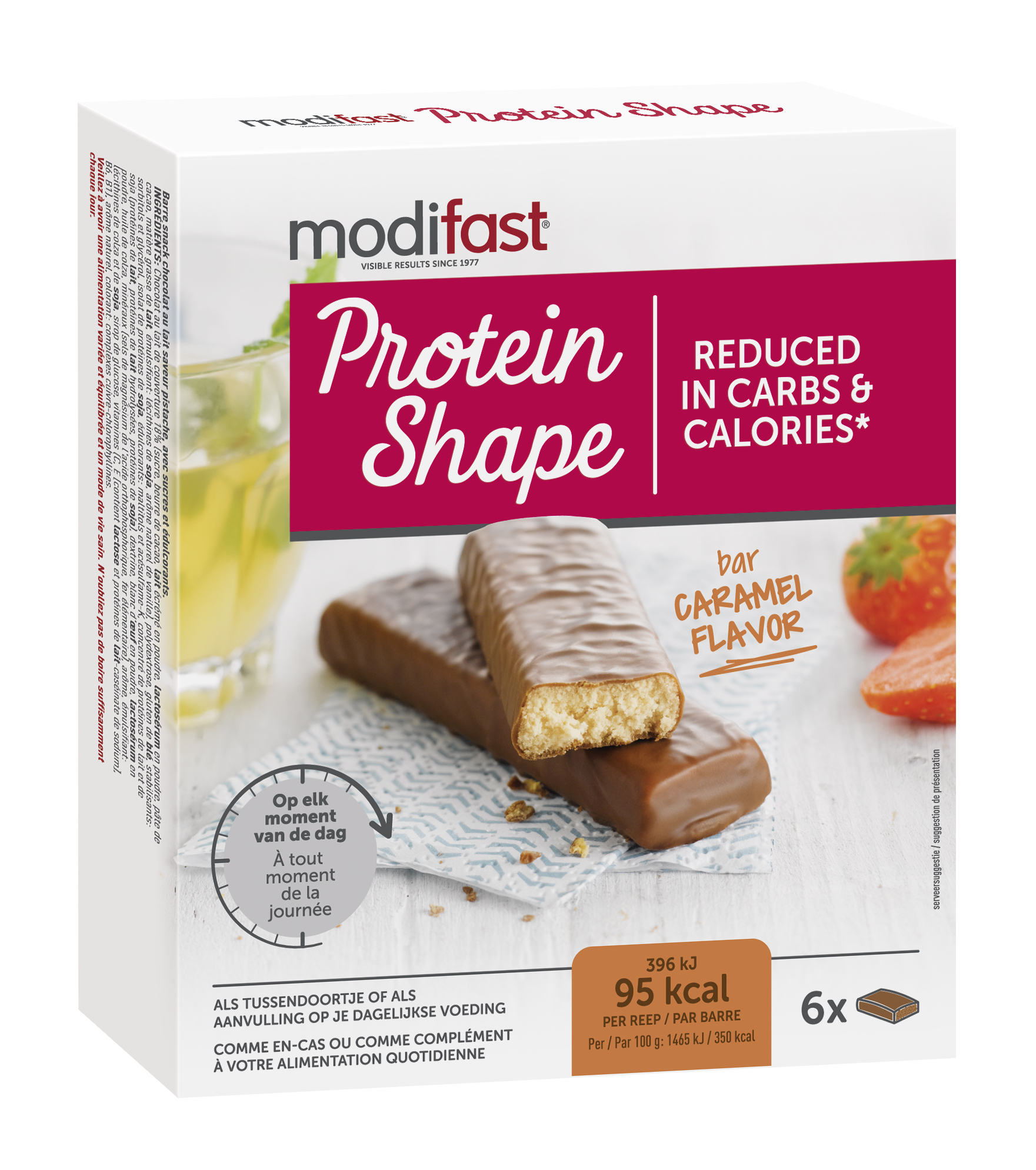 Modifast Proteine shape bar caramel