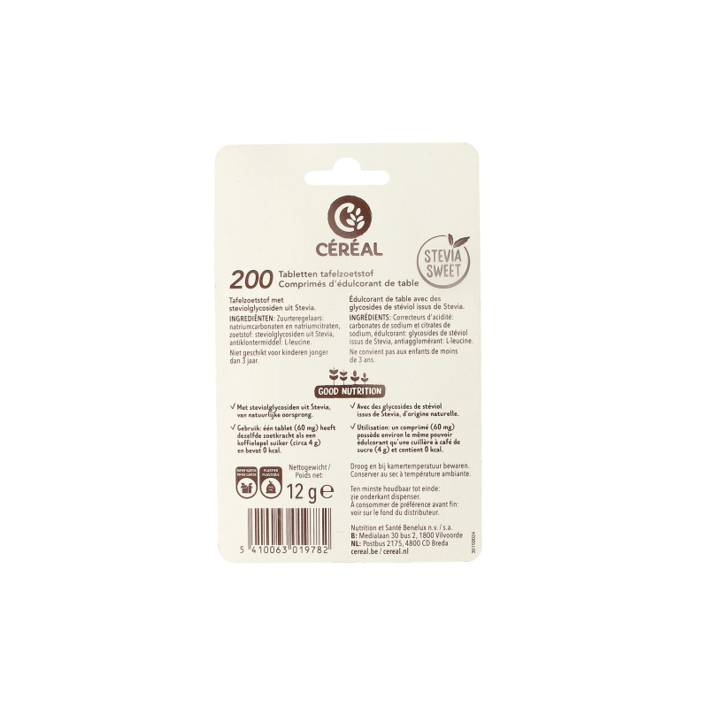Cereal Stevia sweet - Afbeelding 2