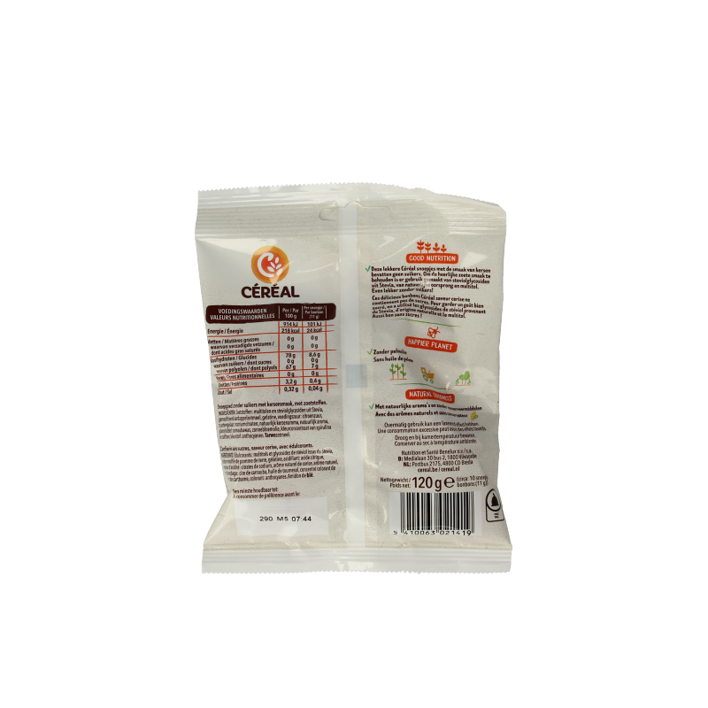 Cereal Snoep kersen stevia - Afbeelding 2
