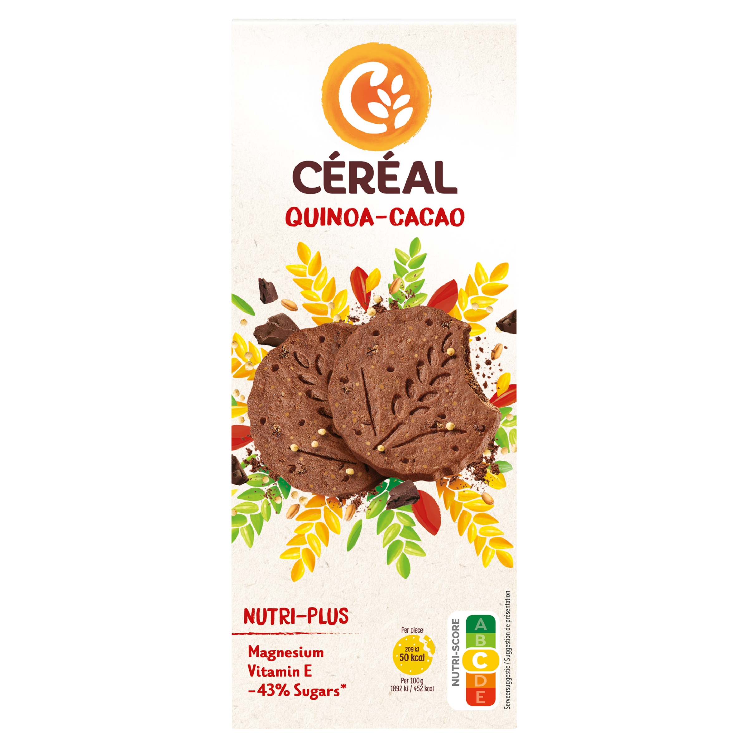 Cereal Koek quinoa cacao