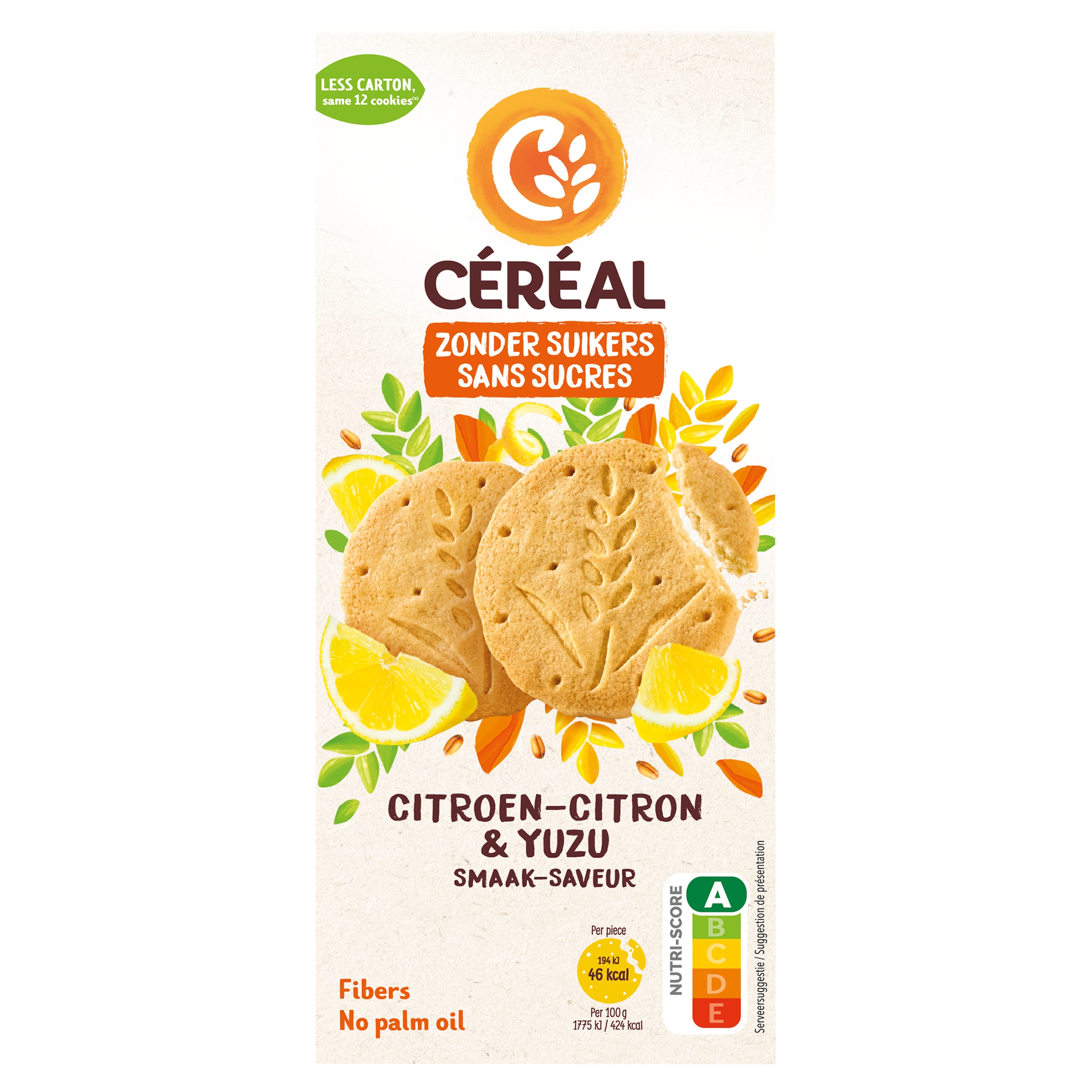 Cereal Koek citroen yuzu
