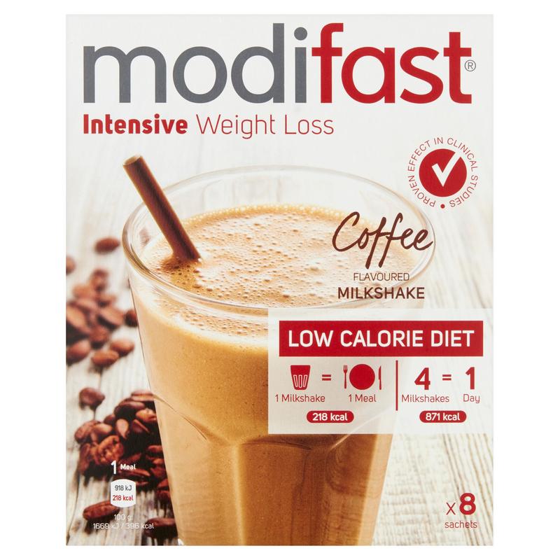 Modifast Intensive milkshake coffee