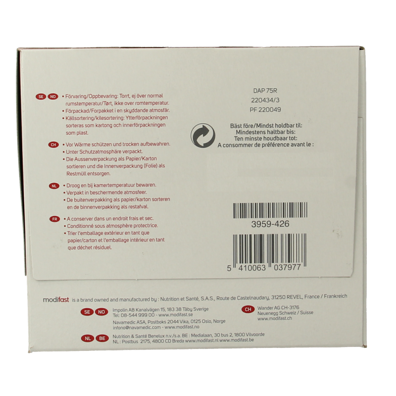 Modifast Intensive pudding vanilla - Afbeelding 5