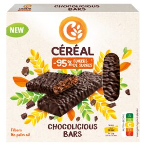 Cereal Chocolicious bars minder suikers