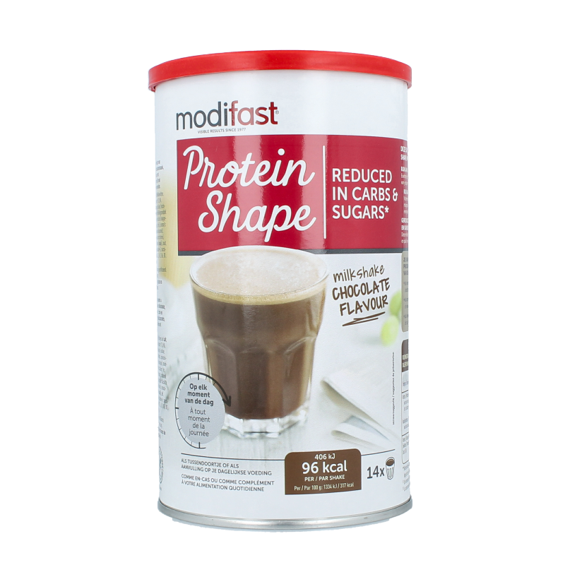Modifast Proteine shape milkshake chocolate