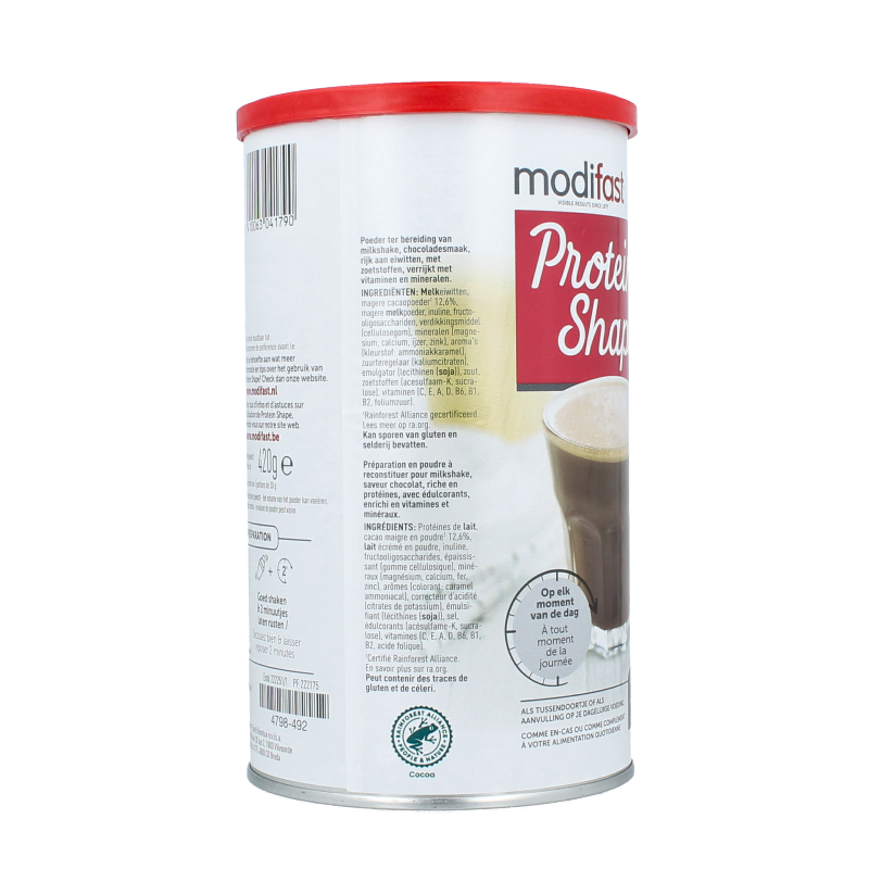 Modifast Proteine shape milkshake chocolate - Afbeelding 2