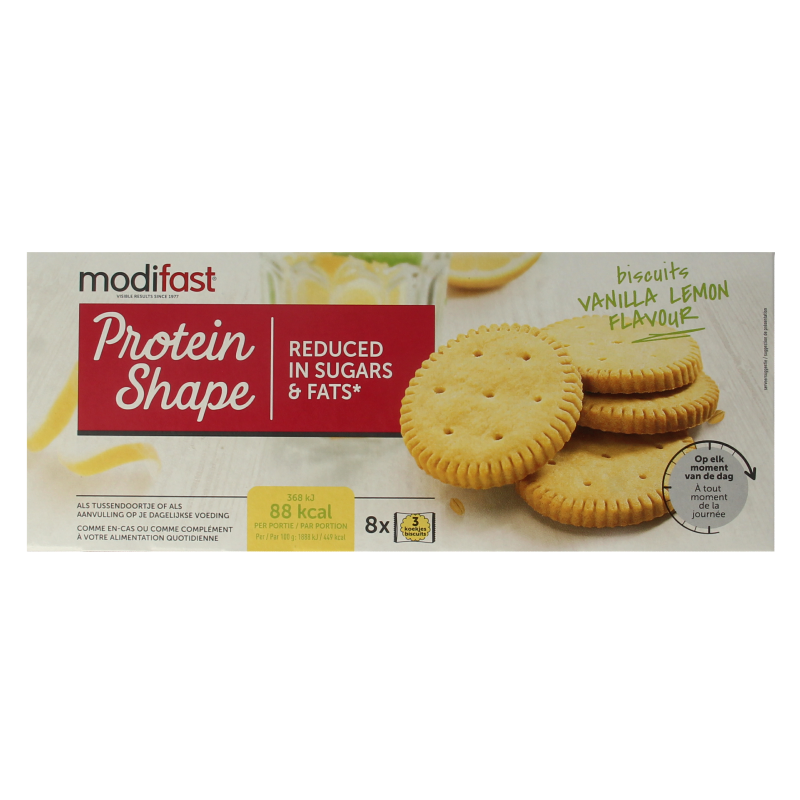 Modifast Proteine shape biscuits vanilla and lemon