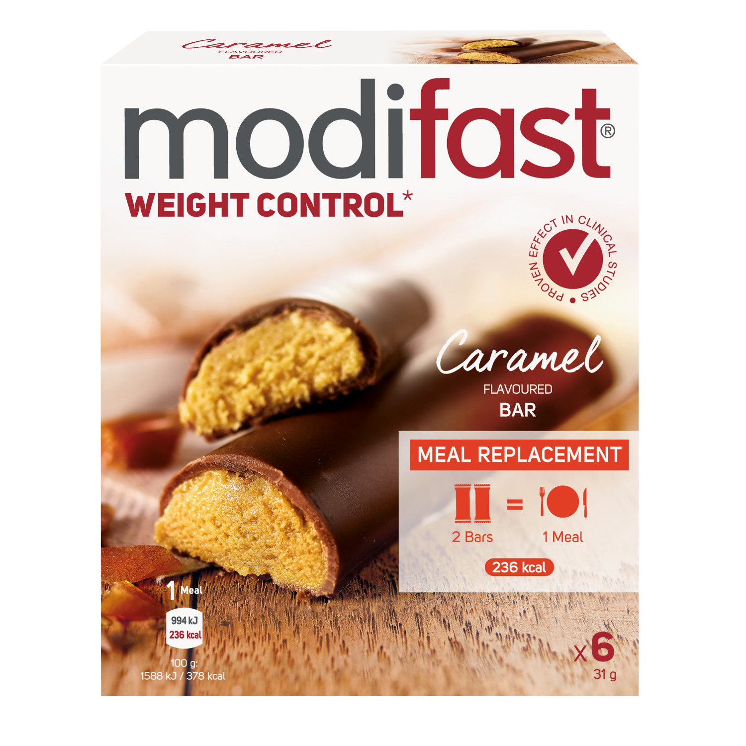Modifast Intensive lunchbar caramel - Afbeelding 5