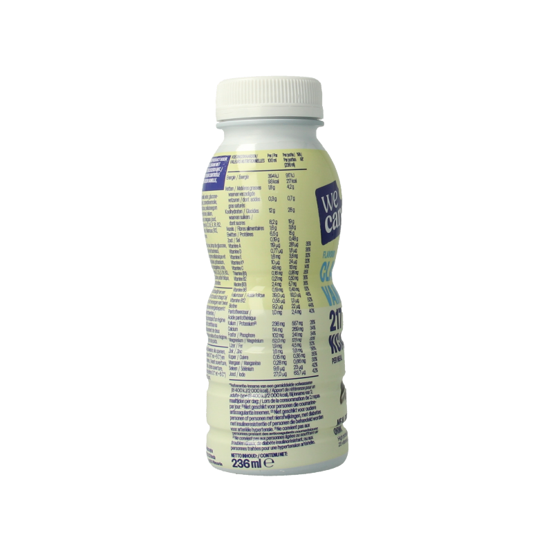 WeCare Meal replacement drink classic vanilla - Afbeelding 2