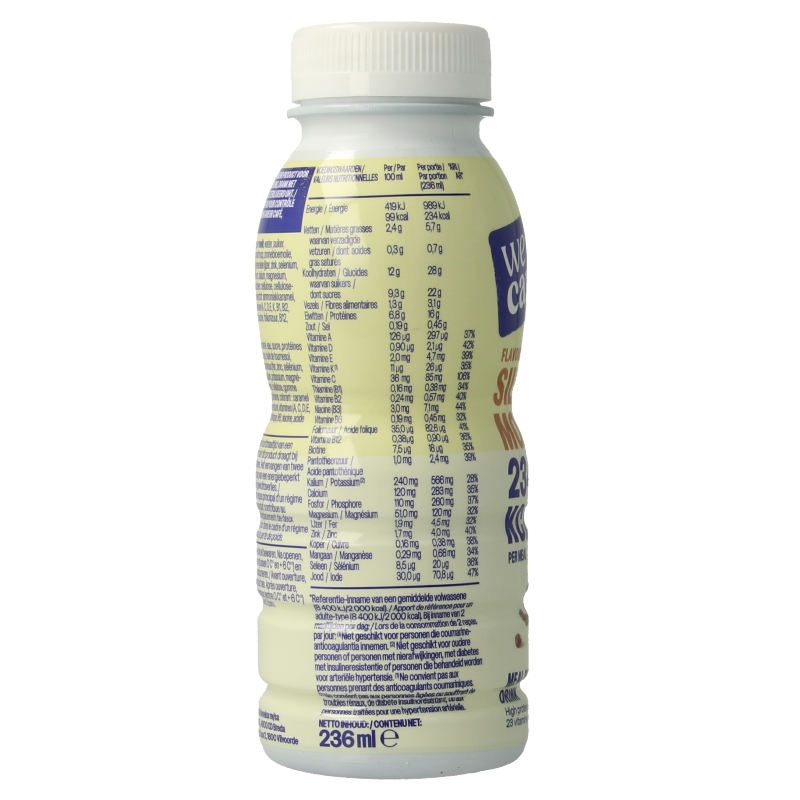 WeCare Meal replacement drink silky mokka - Afbeelding 2