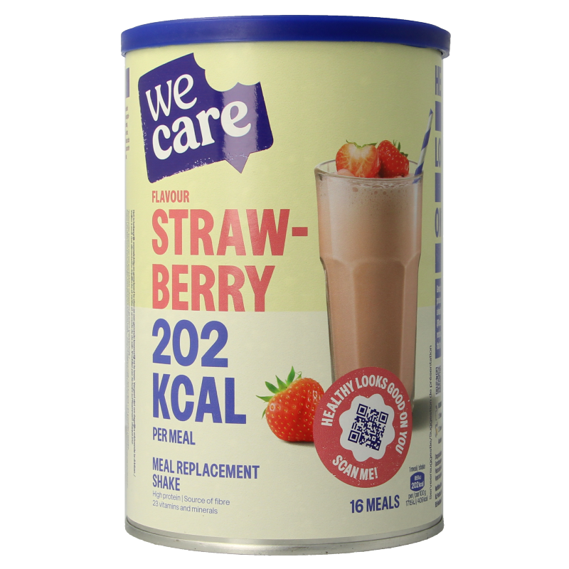 WeCare Meal replacement shake strawberry