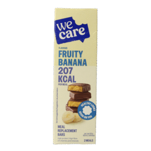 WeCare Meal replacement bars fruity banana