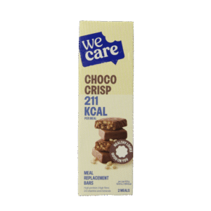 WeCare Meal replacement bars choco crisp