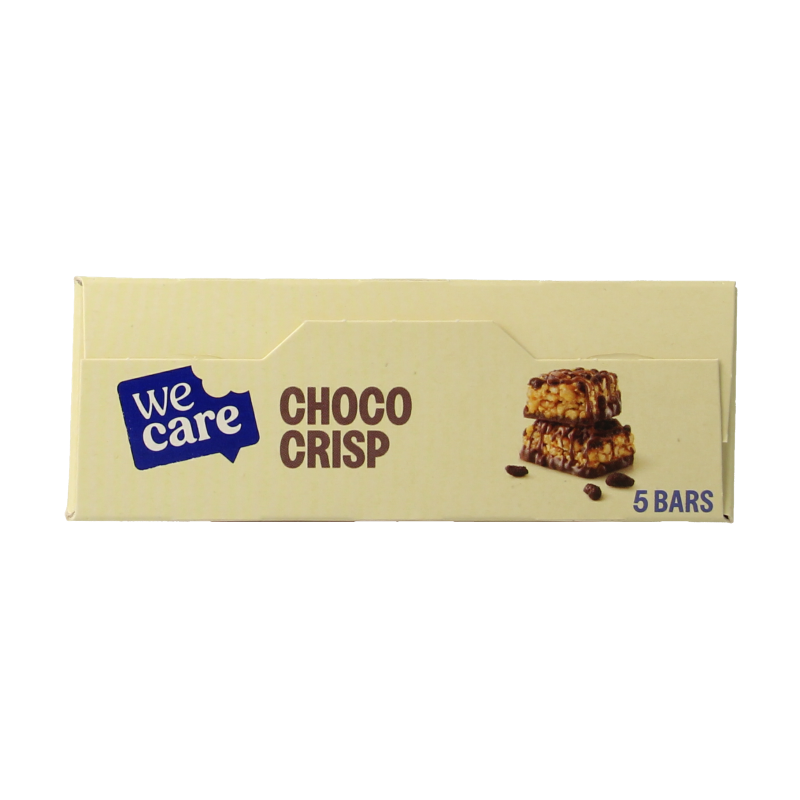WeCare Lower kcal/carb bars choco crisp - Afbeelding 3