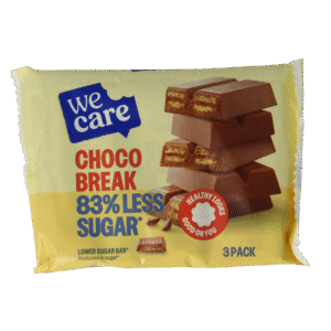 WeCare Lower kcal/sugar bar choco break