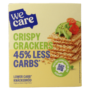 WeCare Lower kcal/carb crispy crackers