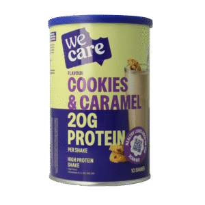 WeCare High protein shake cookies & caramel