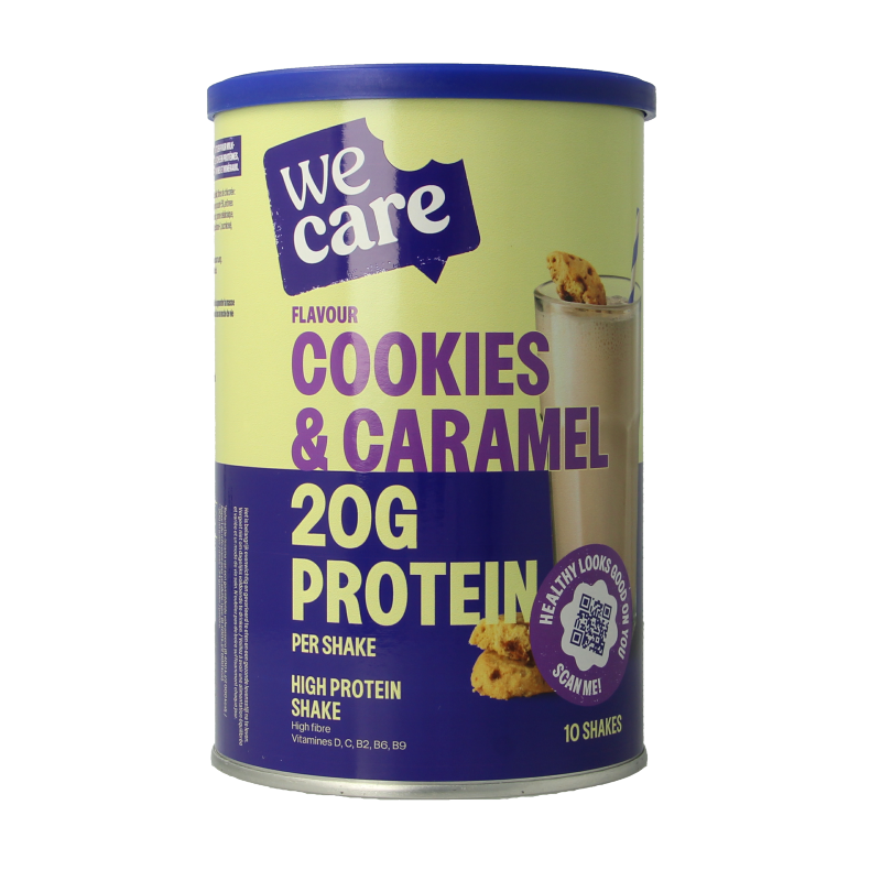 WeCare High protein shake cookies & caramel
