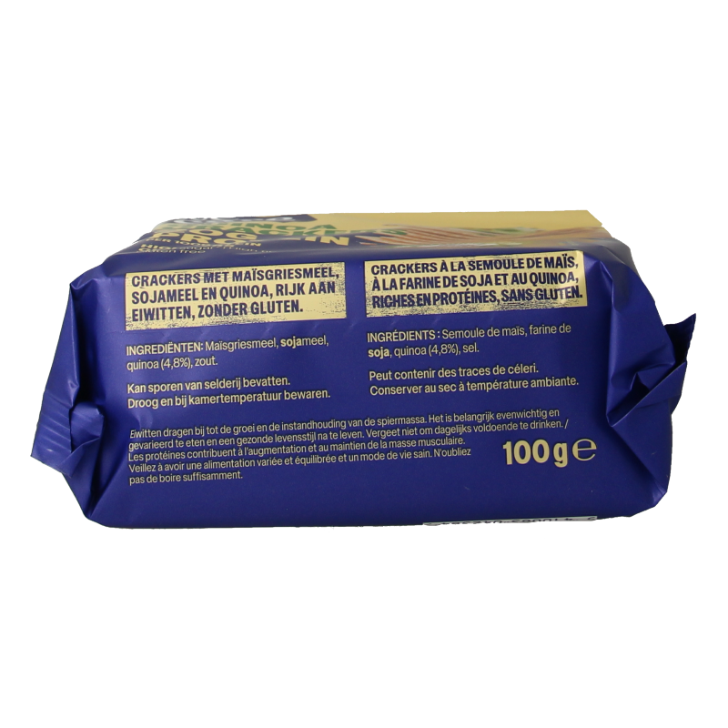 WeCare High protein quinoa crackers - Afbeelding 3