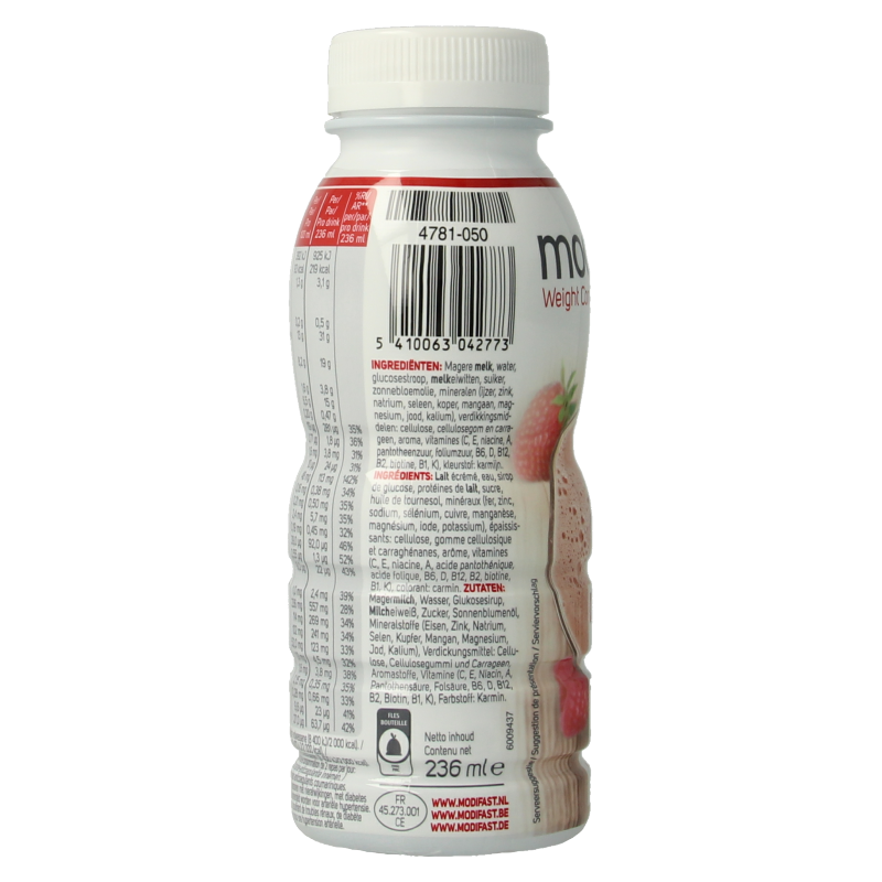 Modifast Intensive drink red fruit - Afbeelding 2
