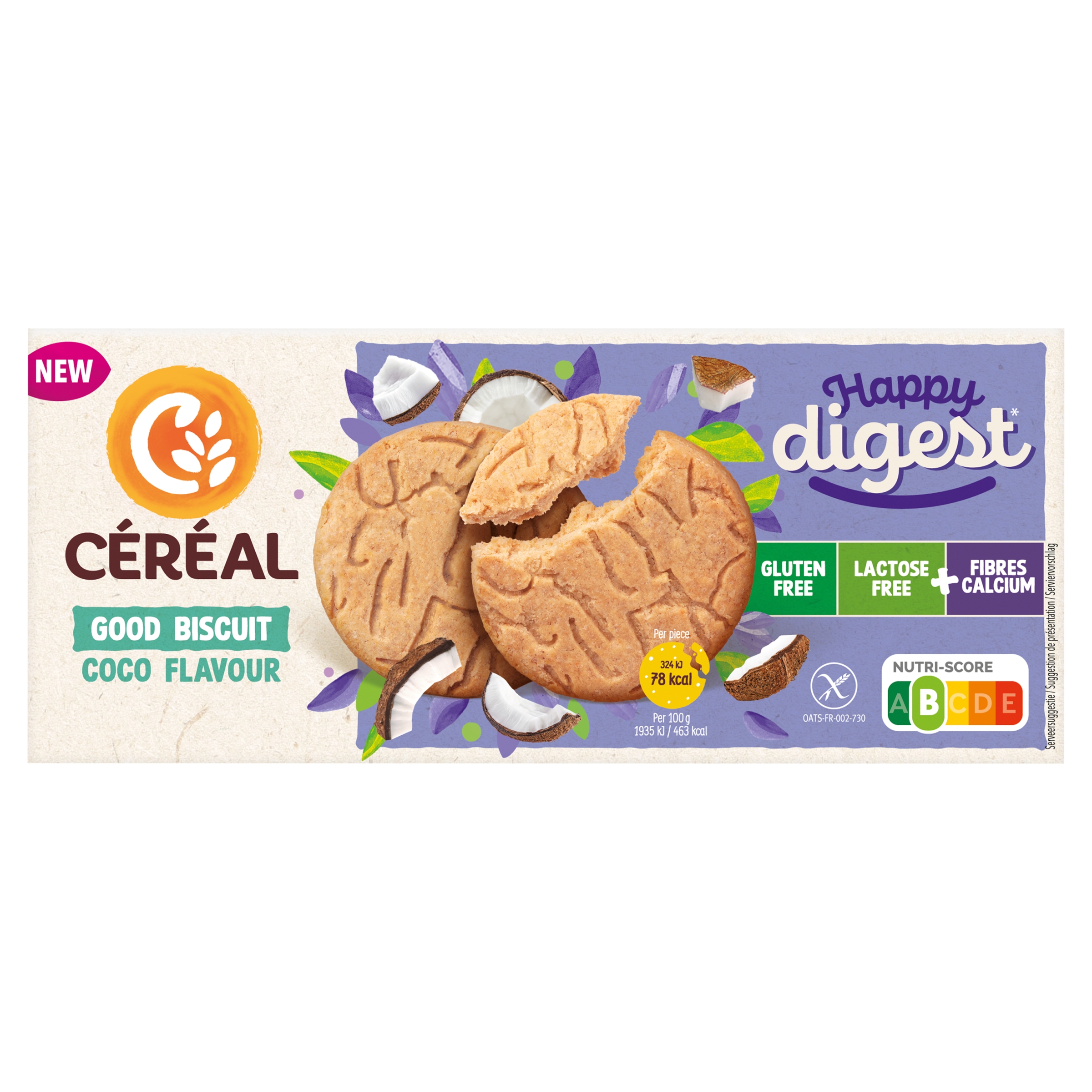 Cereal Good biscuit coco gluten- en lactosevrij