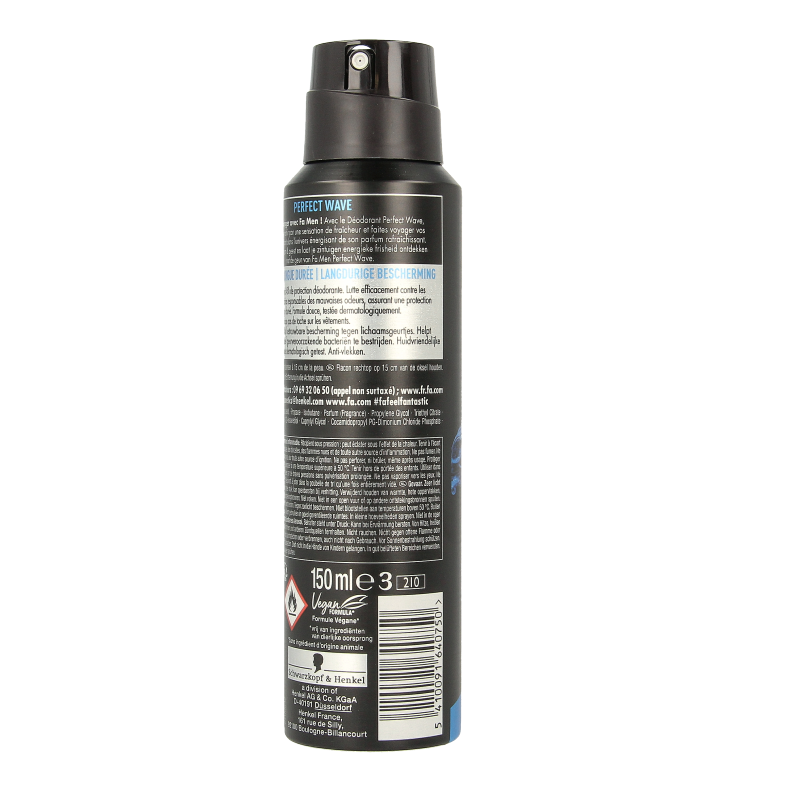 FA Deodorant spray men perfect wave - Afbeelding 3