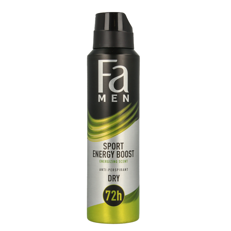 FA Deodorant spray men sport energy boost