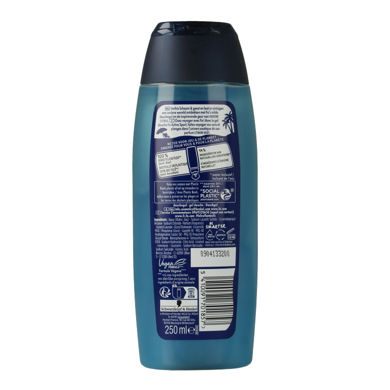 FA Men showergel active sport - Afbeelding 2