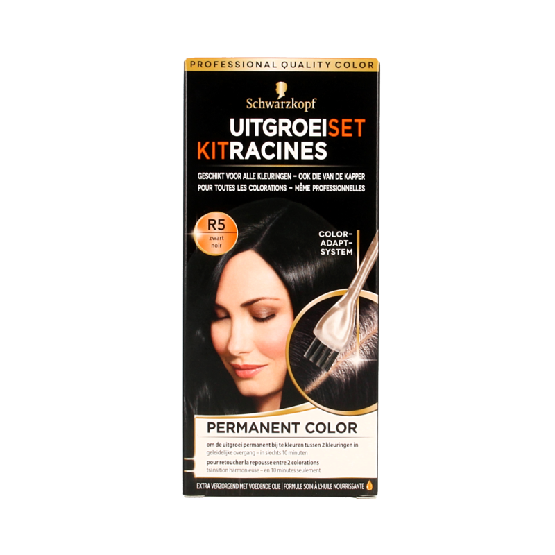 Schwarzkopf Vital uitgroeiset zwart