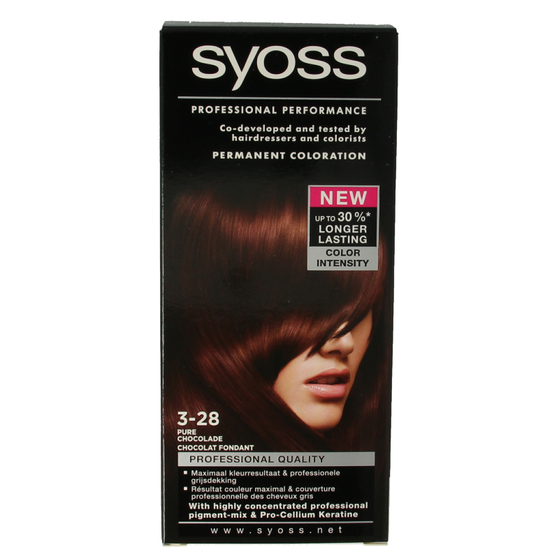 Syoss Colors 3-28 donker chocolade