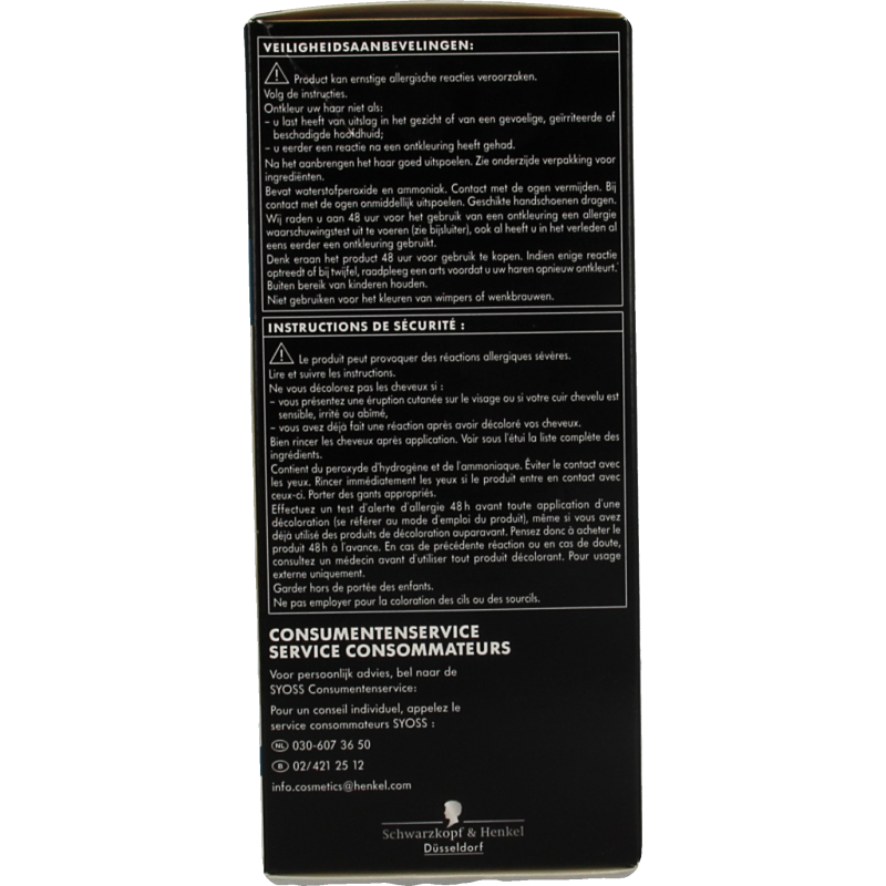 Syoss Colors creme 13-0 ultra plus lightener - Afbeelding 4