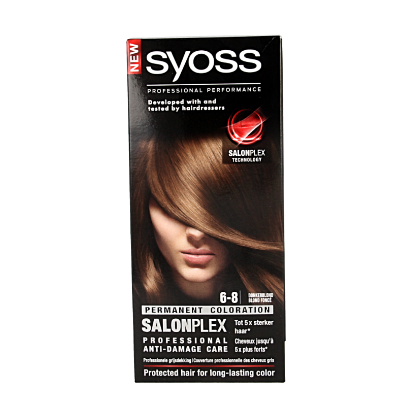 Syoss Color baseline 6-8 donkerblond haarverf