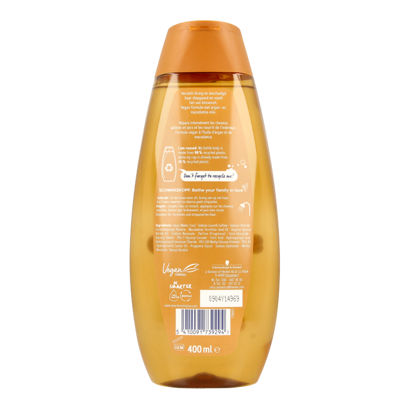 Schwarzkopf Shampoo argan oil & repair - Afbeelding 3