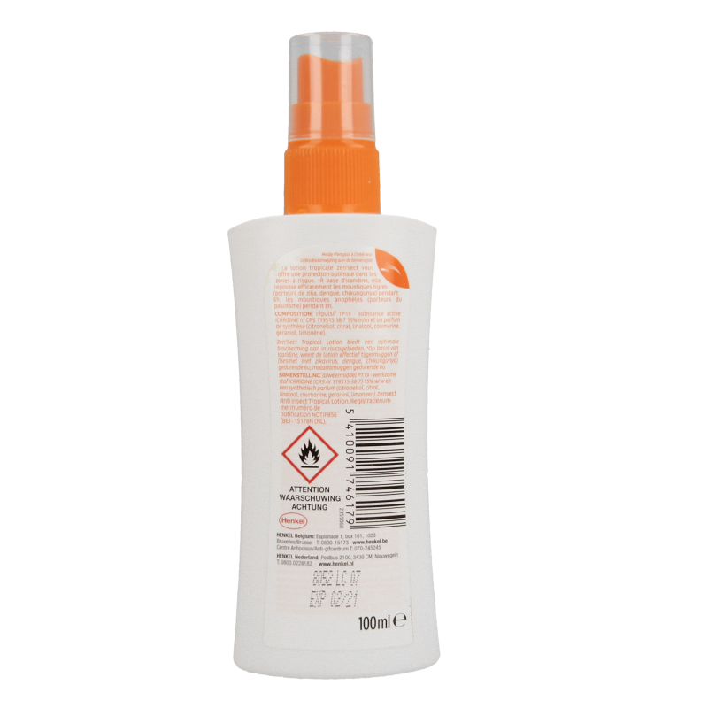 Zensect Skin protect lotion tropical - Afbeelding 2