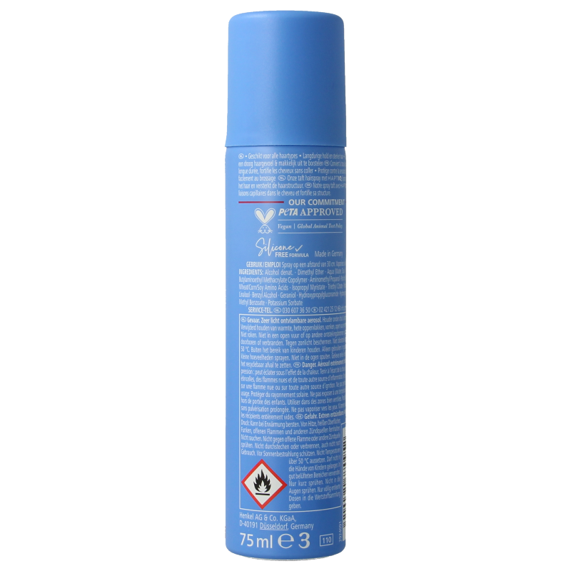 Taft Hairspray pocket size ultra strong - Afbeelding 4