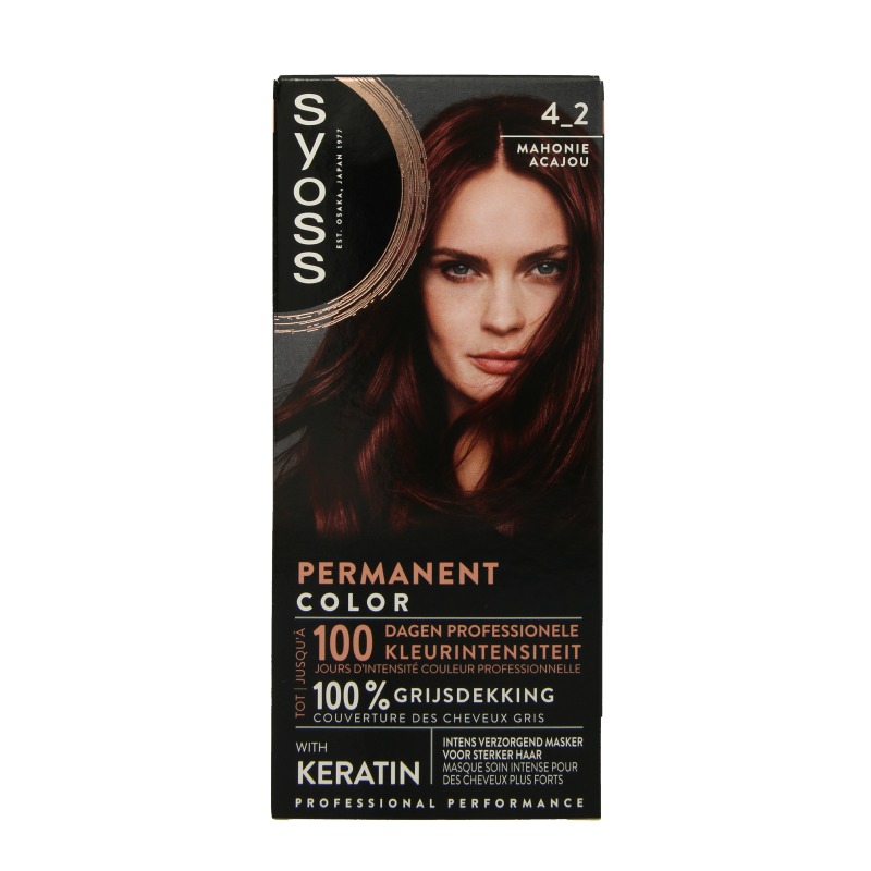Syoss Color baseline 4-2 mahogany brown