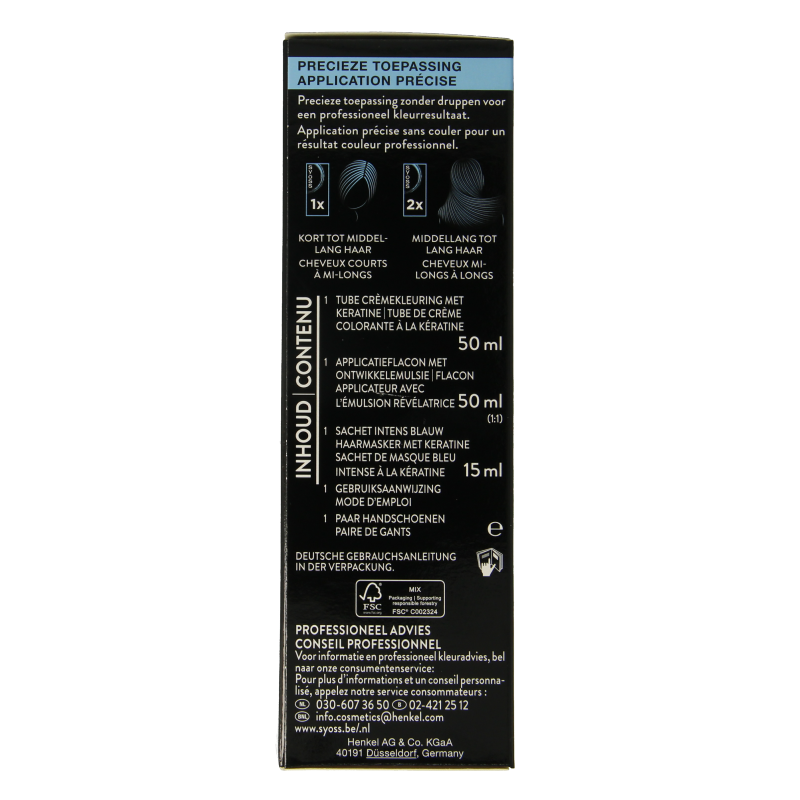 Syoss Color baseline 9-5 frozen blond - Afbeelding 2