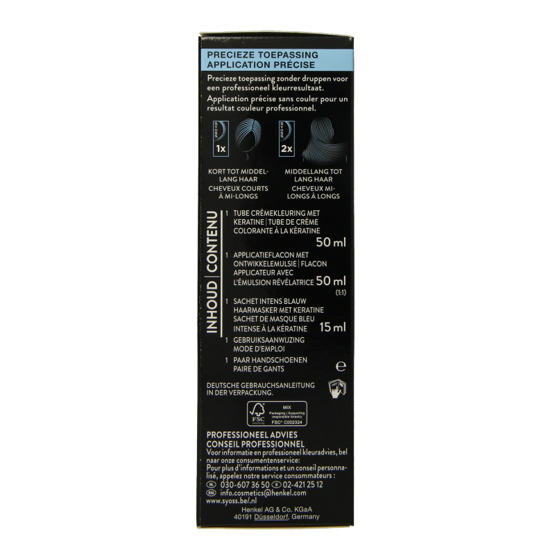 Syoss Colors 12-59 platina cool blonds - Afbeelding 2