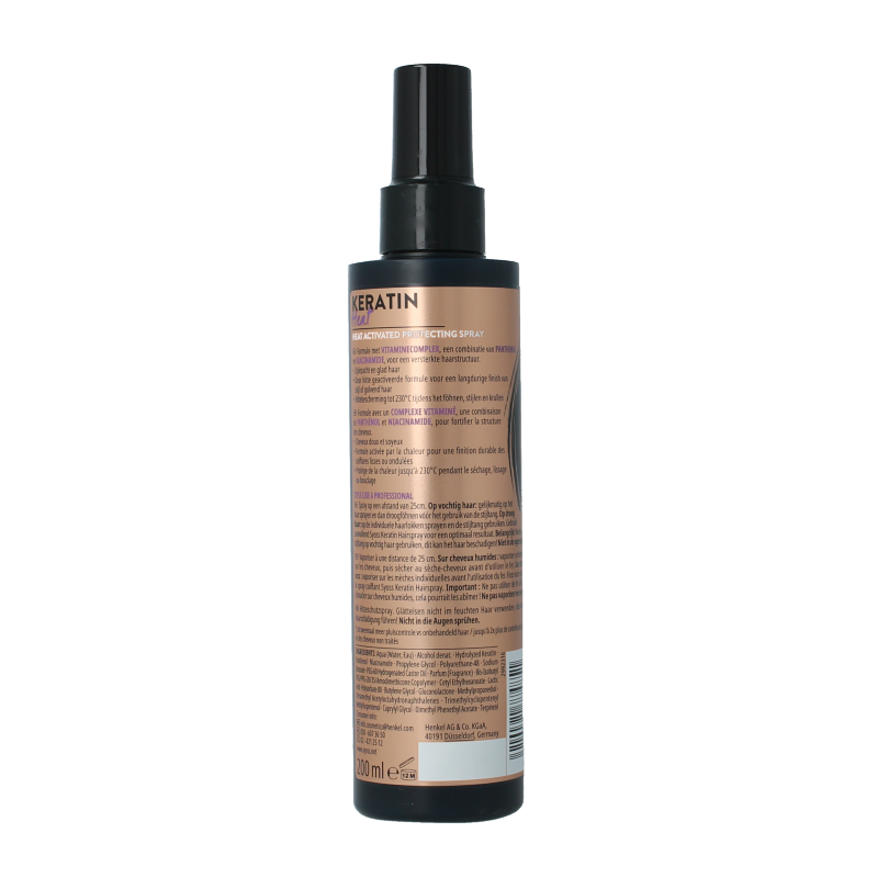 Syoss Keratine heatprotection spray - Afbeelding 2