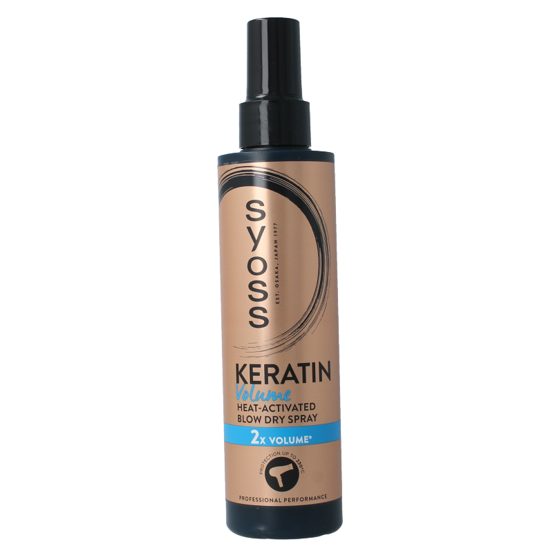 Syoss Keratine volume heatprotection spray