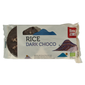 Lima Rijstwafels pure chocolade bio