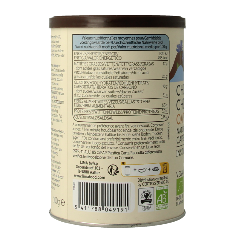 Lima Chicory oat latte bio - Afbeelding 2