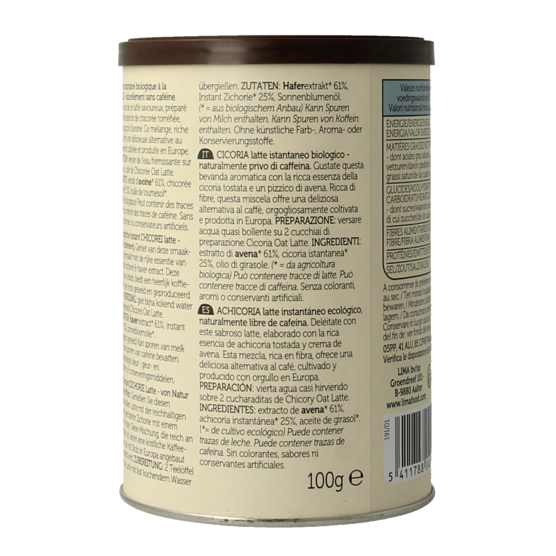 Lima Chicory oat latte bio - Afbeelding 3