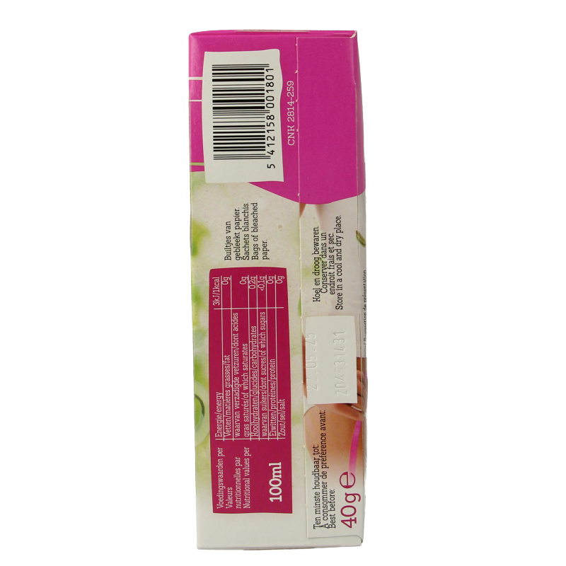 Damhert Tea time ideaal gewicht thee bio - Afbeelding 2